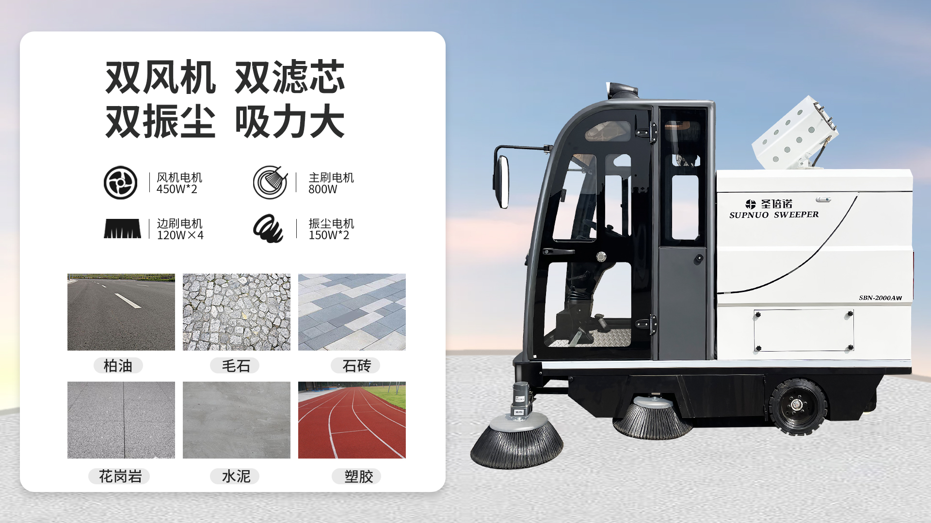 中国台湾电动扫地车的优势与应用场景